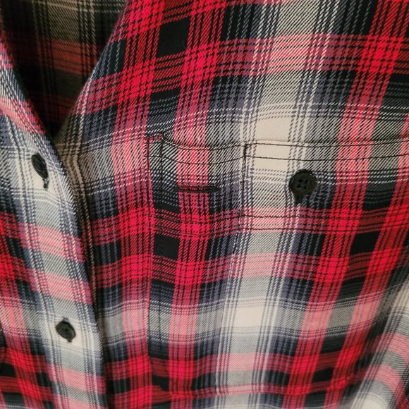 SOLD - Ralph Lauren Red Plaid Blouse US S - Picture 4 of 9